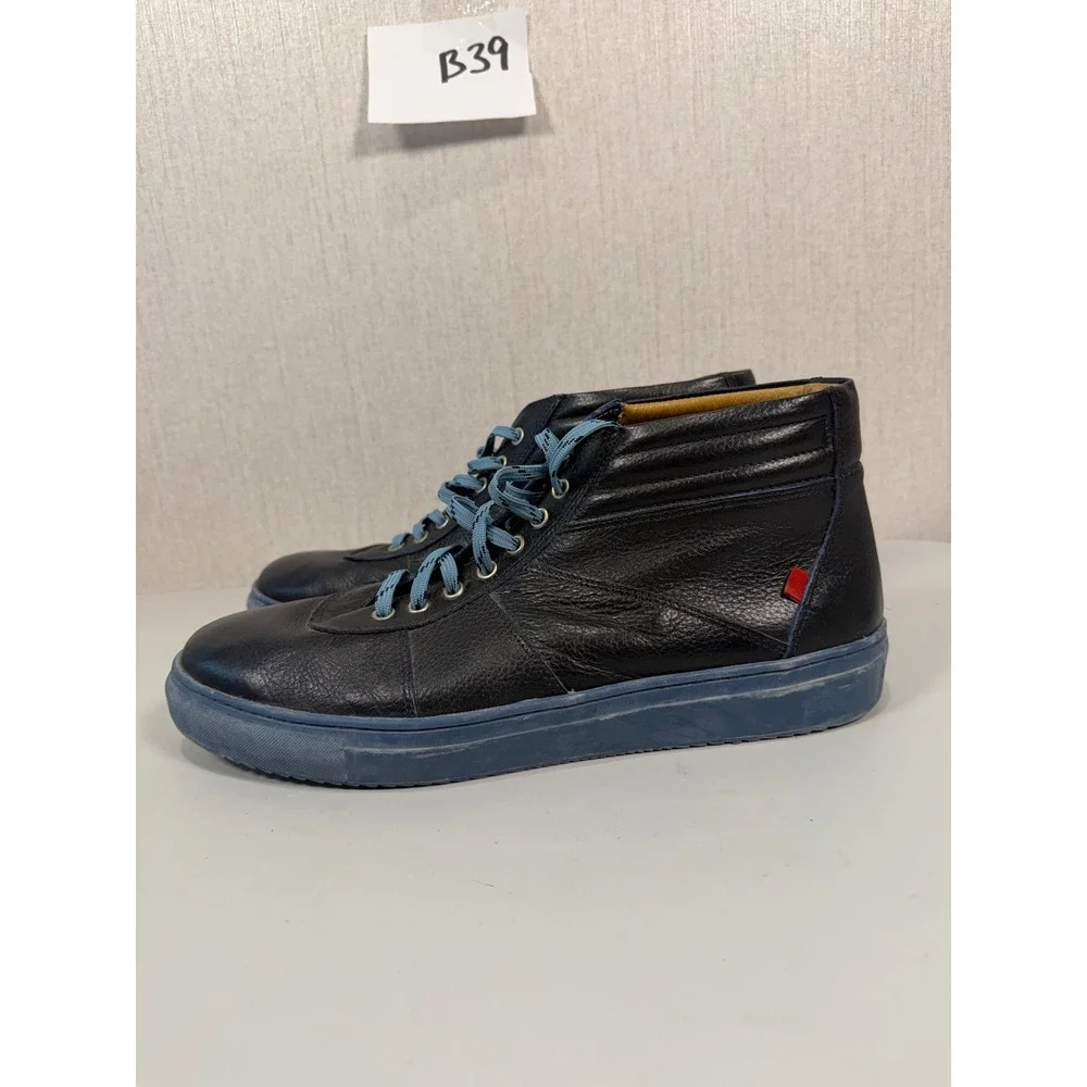 Marc Joseph New York handcrafted leather men's sneakers Made in Brazil size 12‎